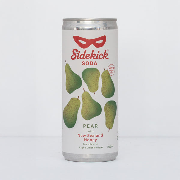 Sidekick Pear Soda 12-Pack US