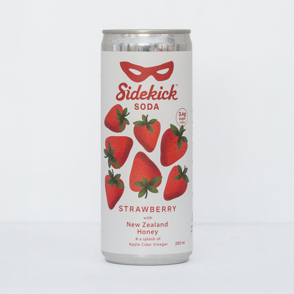 Sidekick Strawberry Soda 12-Pack US