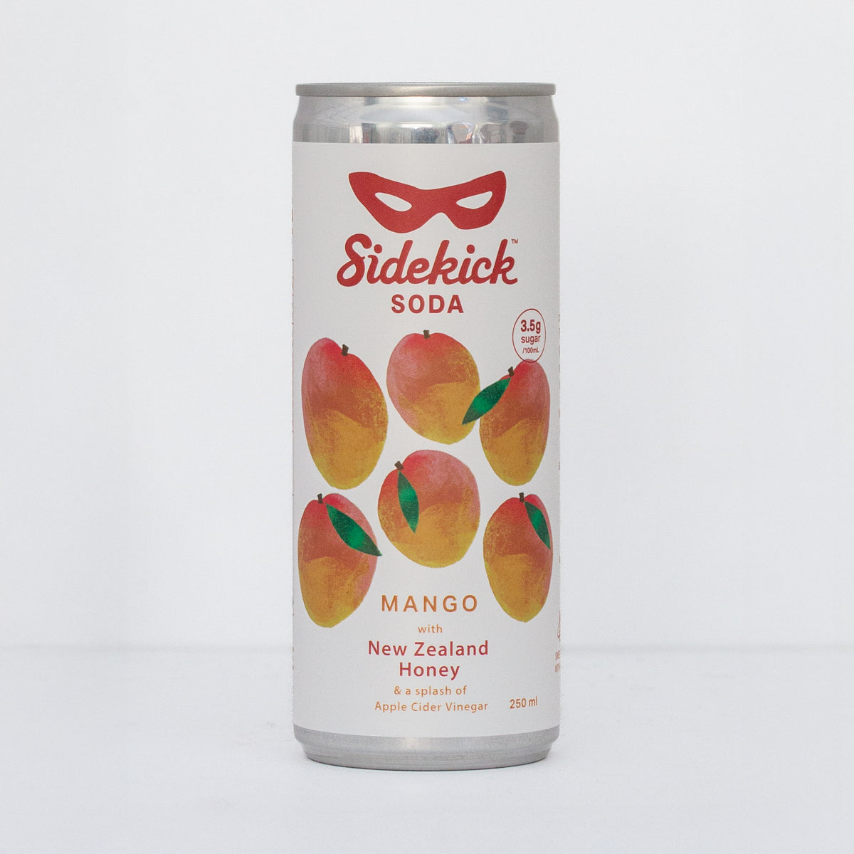 Sidekick Mango Soda 12-Pack NZ