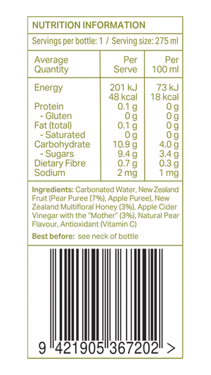 275ml Pear (12 Bottles)